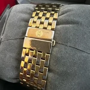 Michele | Accessories | Michele Csx Mw3c0 Diamond Watch Gold 